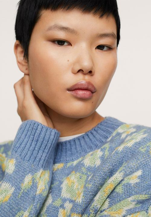 MANGO - Sweater garden - light/pastel purple
