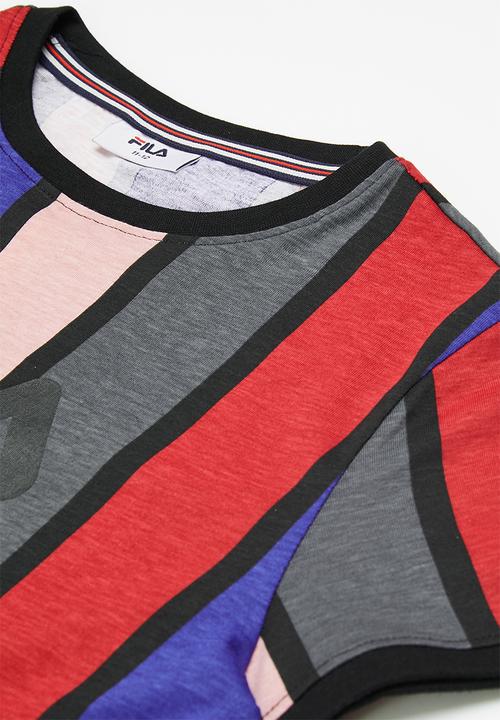 FILA - Pisa crop box top - multi