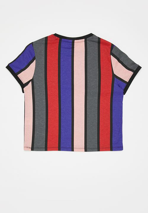 FILA - Pisa crop box top - multi