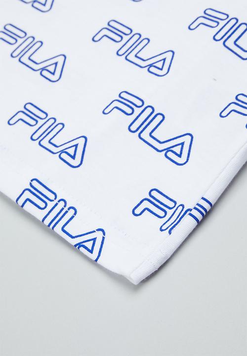 FILA - Amoro aop T-shirt - white