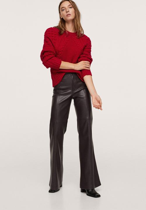 MANGO - Sweater chilli - red