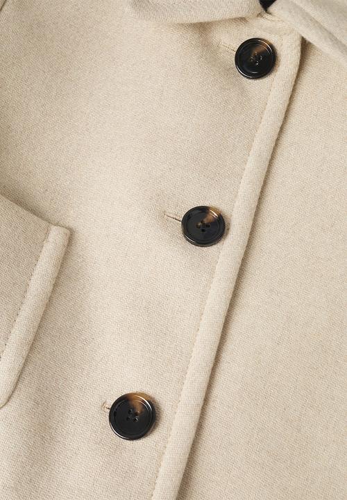 MANGO - Coat brigitte - light beige