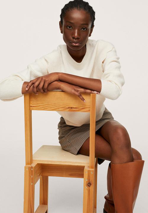 MANGO - Sweater peanut - light beige