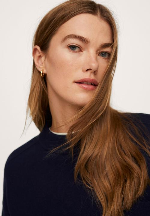 MANGO - Sweater emme - navy