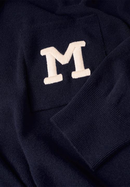 MANGO - Sweater emme - navy