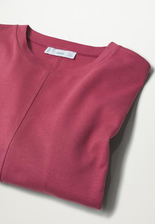 MANGO - Sweatshirt splong - medium red