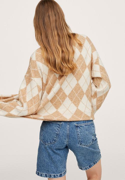 MANGO - Sweater rumba - medium brown