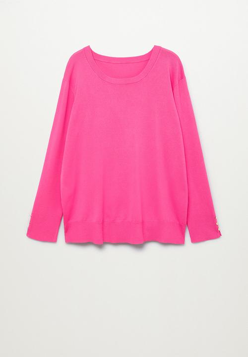 MANGO - Plus sweater gina - pink