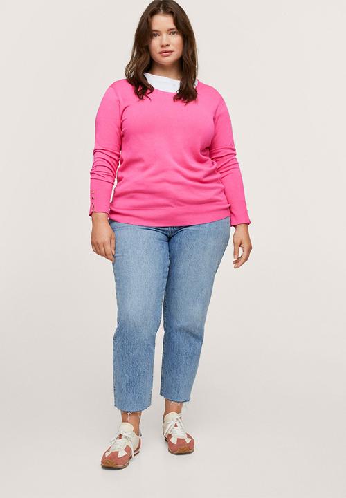 MANGO - Plus sweater gina - pink
