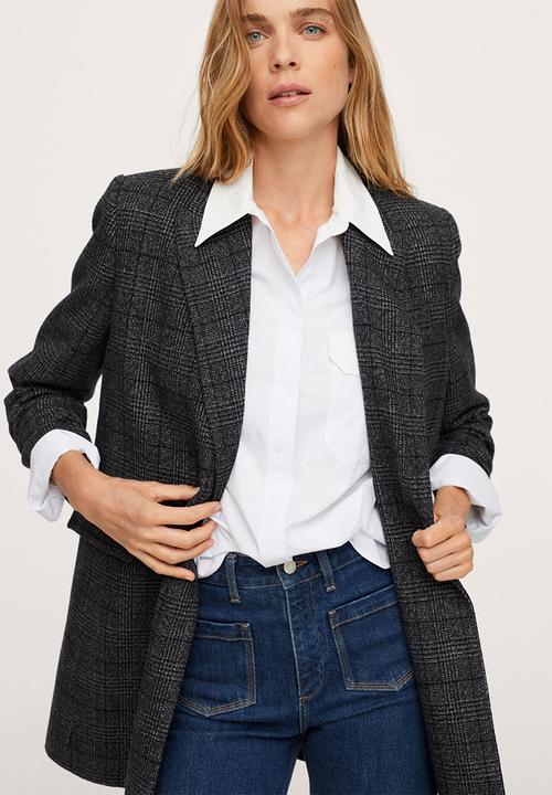 MANGO - Coat dali - grey