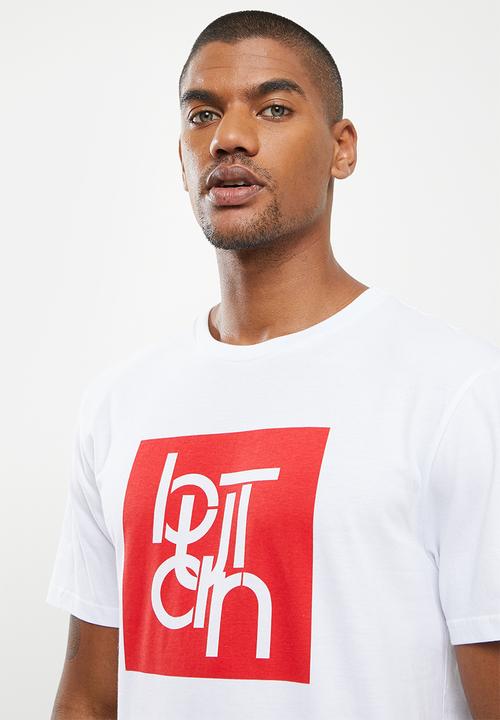 Butan - Classic connections T-shirt - white