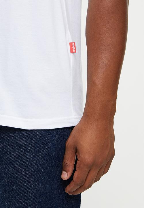 Butan - Classic connections T-shirt - white