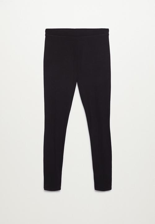 MANGO - Leggings albana - black