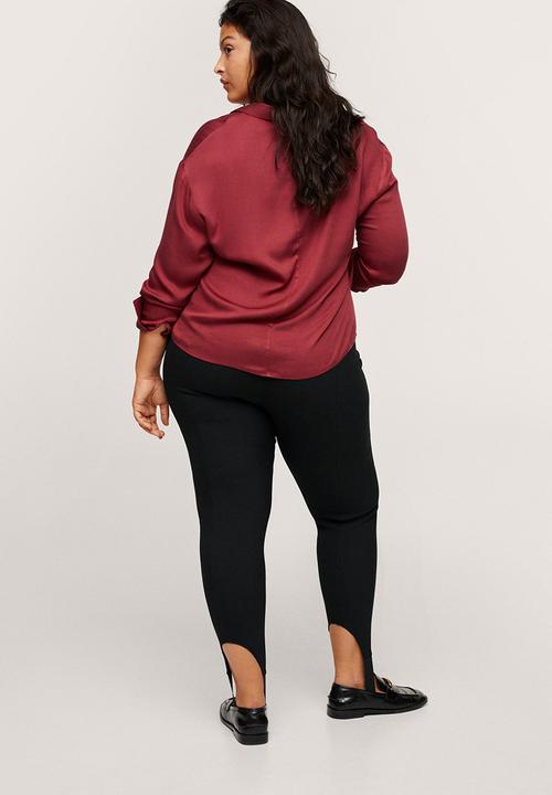 MANGO - Plus blouse ramos1 - dark red
