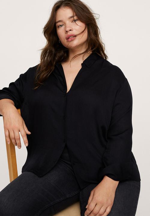 MANGO - Plus blouse ramos1 - black