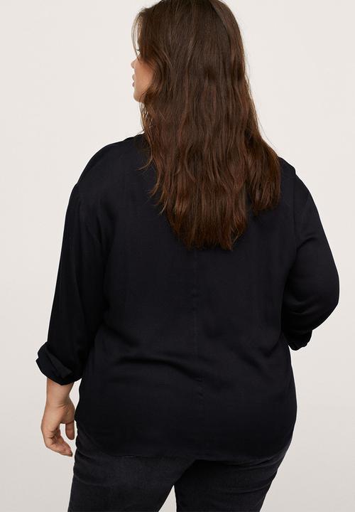 MANGO - Plus blouse ramos1 - black