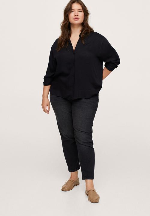 MANGO - Plus blouse ramos1 - black