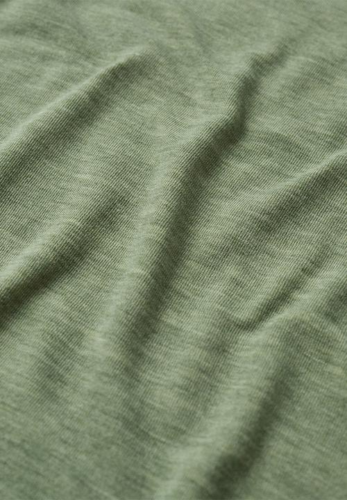 MANGO - T-shirt ringo - green