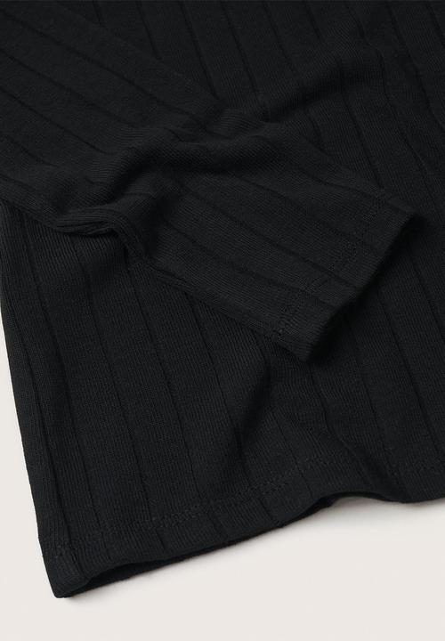 MANGO - T-shirt marta - black