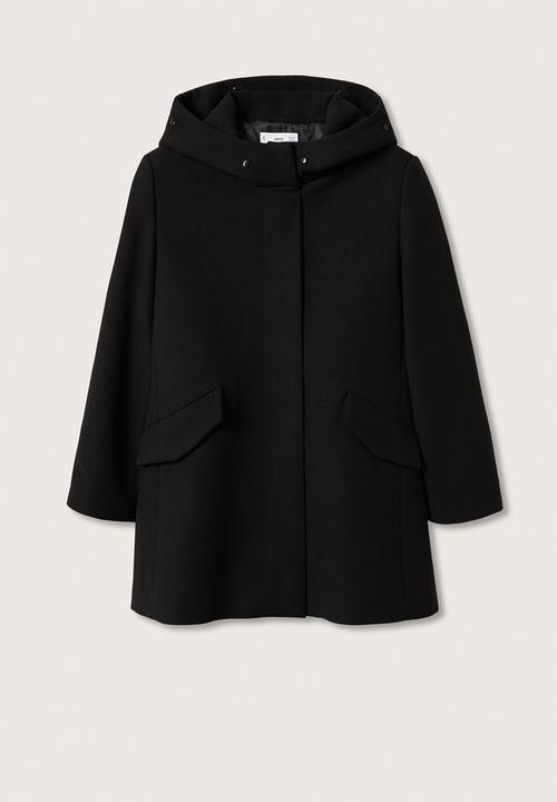 MANGO - Coat work - black