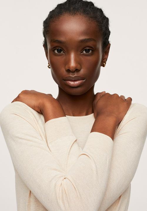 MANGO - Sweater lucas - light beige
