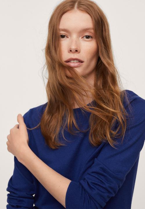 MANGO - Sweater lucas - blue