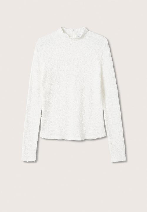 MANGO - T-shirt marian - natural