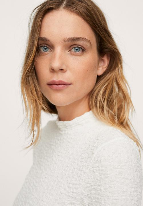 MANGO - T-shirt marian - natural