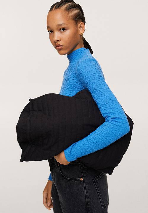 MANGO - T-shirt marian - medium blue