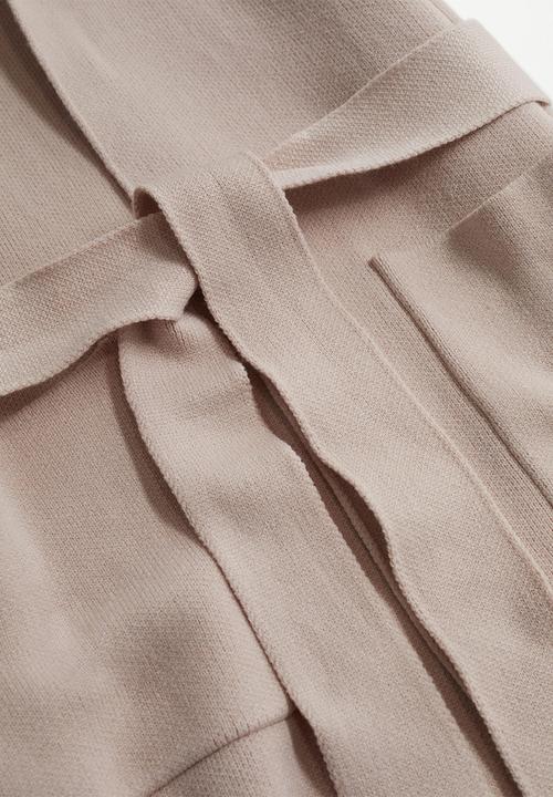 MANGO - Plus coat hood - light beige