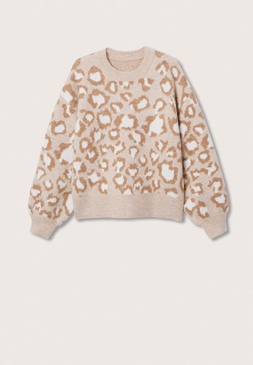 MANGO - Sweater salou - medium brown