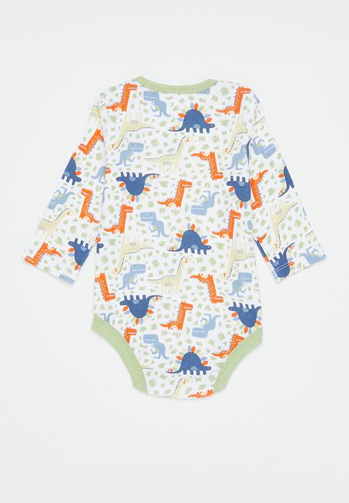 Pop Candy - Baby boys 2 pack bodyvest - green