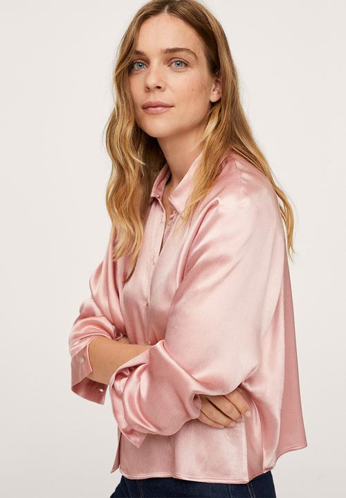 MANGO - Shirt rosita - pink
