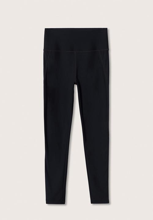 MANGO - Leggings warmyl - black