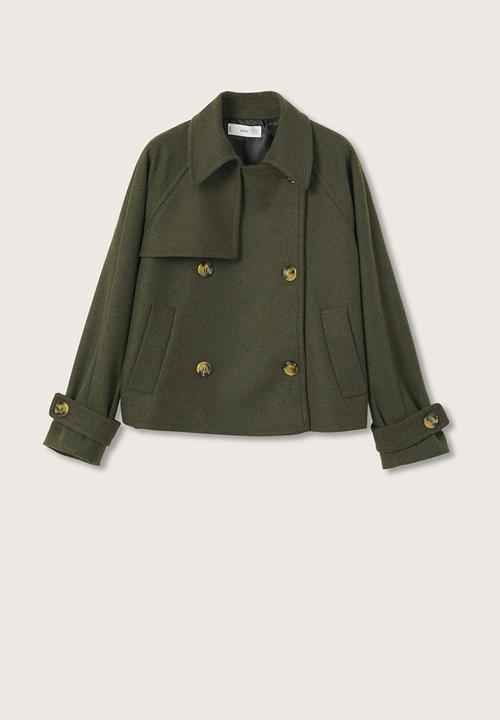 MANGO - Jacket book - green