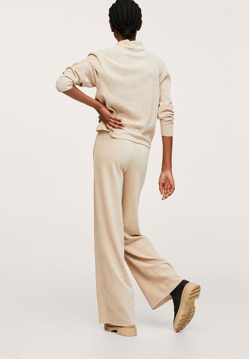 MANGO - Sweatshirt pana - light beige