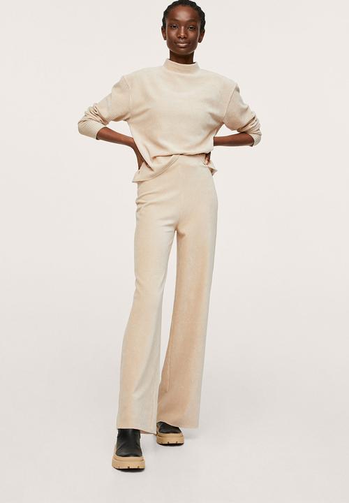 MANGO - Sweatshirt pana - light beige