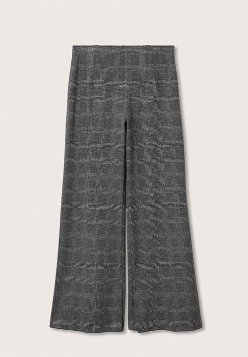 MANGO - Trousers planito -  grey