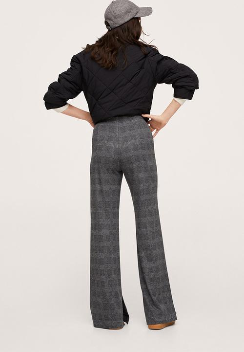 MANGO - Trousers planito -  grey