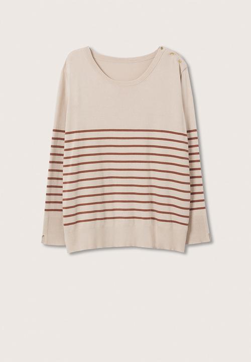 MANGO - Plus sweater ginalu - light beige