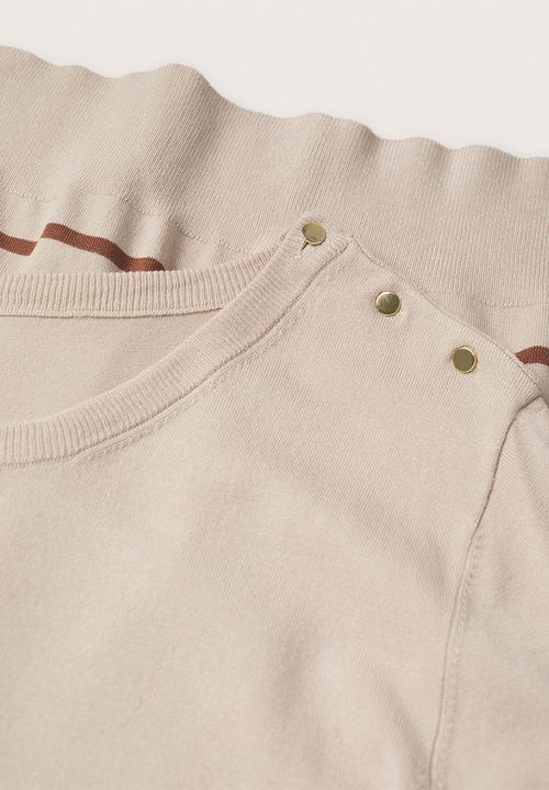 MANGO - Plus sweater ginalu - light beige