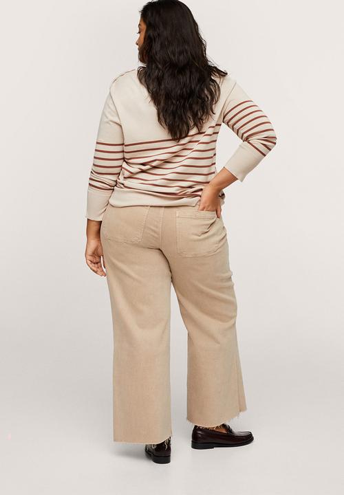 MANGO - Plus sweater ginalu - light beige