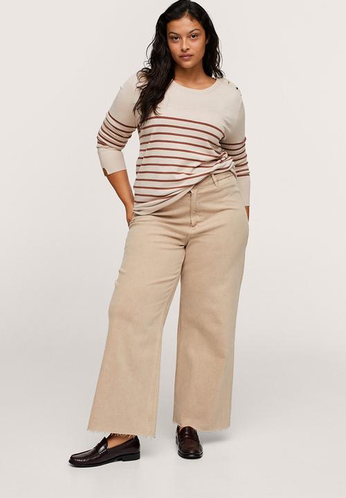 MANGO - Plus sweater ginalu - light beige
