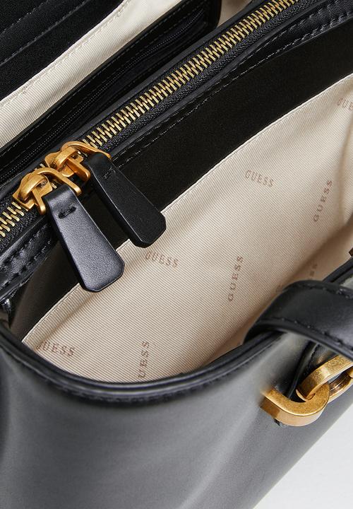 GUESS - Hensely girlfriend satchel - black