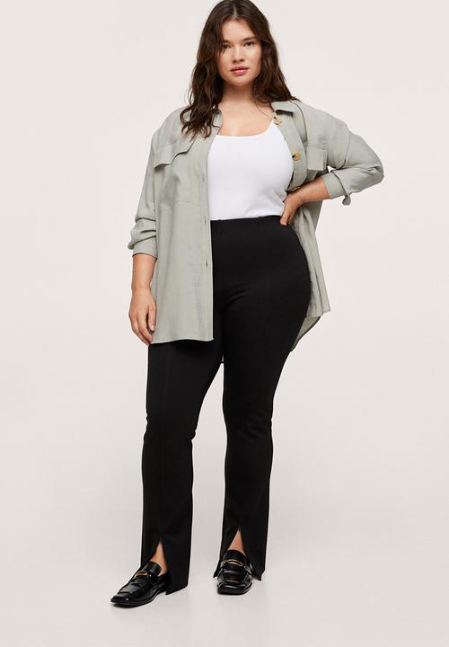 MANGO - Plus leggings alexei - black