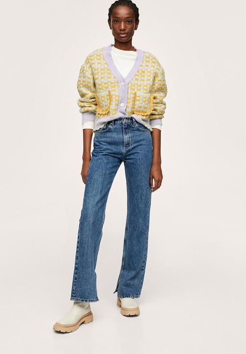 MANGO - Cardigan gofre - light/pastel purple