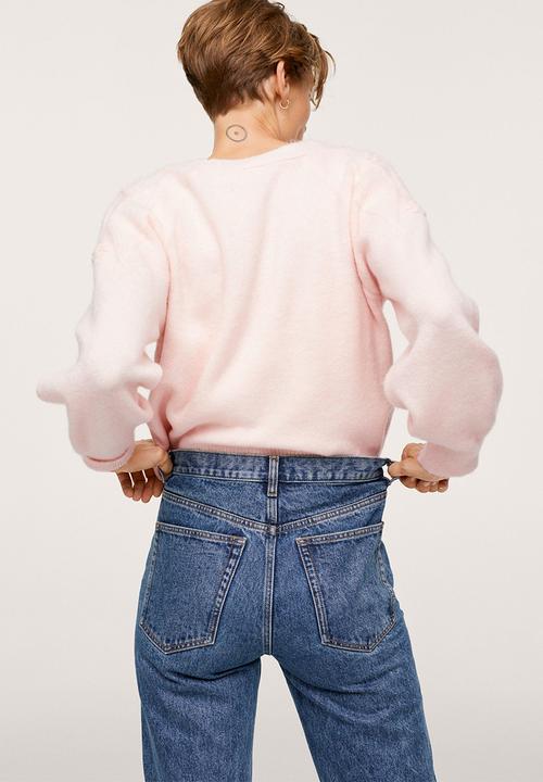 MANGO - Cardigan estrella - light/pastel pink