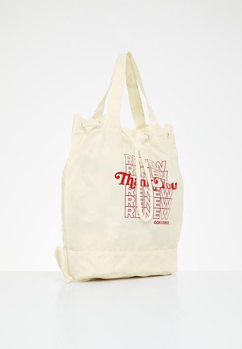 Converse - Bucket bag -  egret