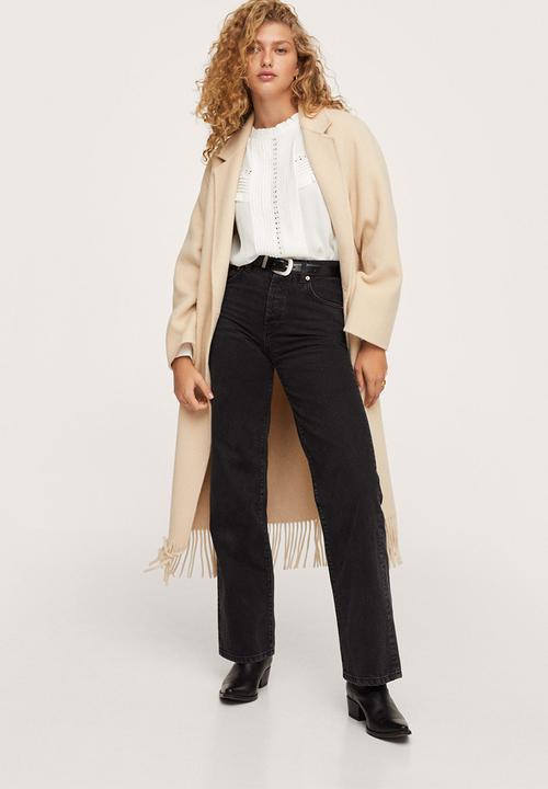 MANGO - Blouse jack - white