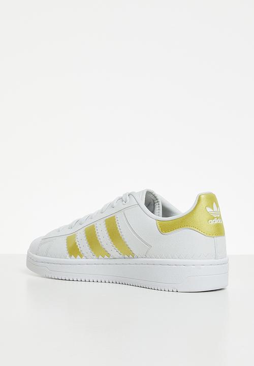 adidas Originals - Superstar ot tech w - h05641 - crystal white/gold met./ftwr white